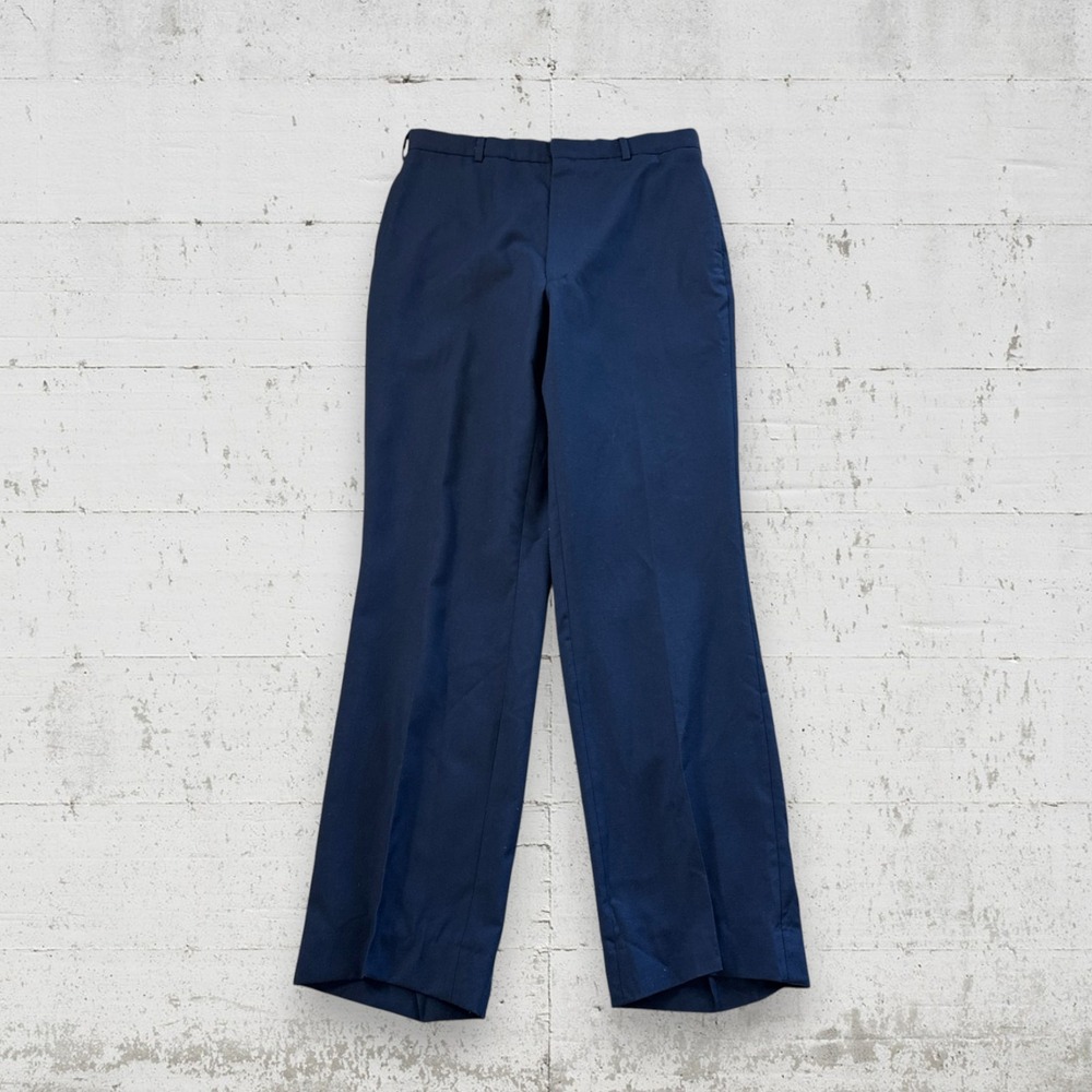 USAF US Air Force Men's Service Trousers Dress Uniform Pants 34XL Blue 1620 Wool